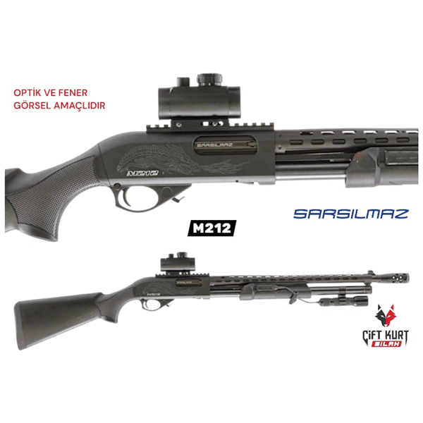 Sarsılmaz M212 Pompalı Yivsiz Av Tüfeği